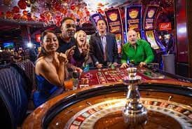 Simbol bonus Scatter dalam Sweet Bonanza yang mengaktifkan putaran gratis
